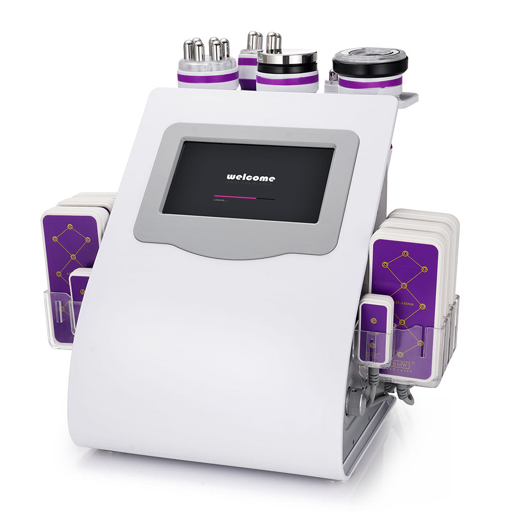 6 In1 Unosietion Cavitation 40Khz Radio Frequency Vacuum Slimming Touch Machine