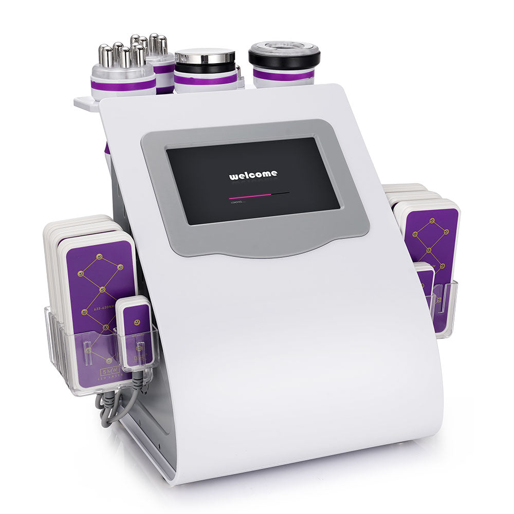 6 In1 Unosietion Cavitation 40Khz Radio Frequency Vacuum Slimming Touch Machine