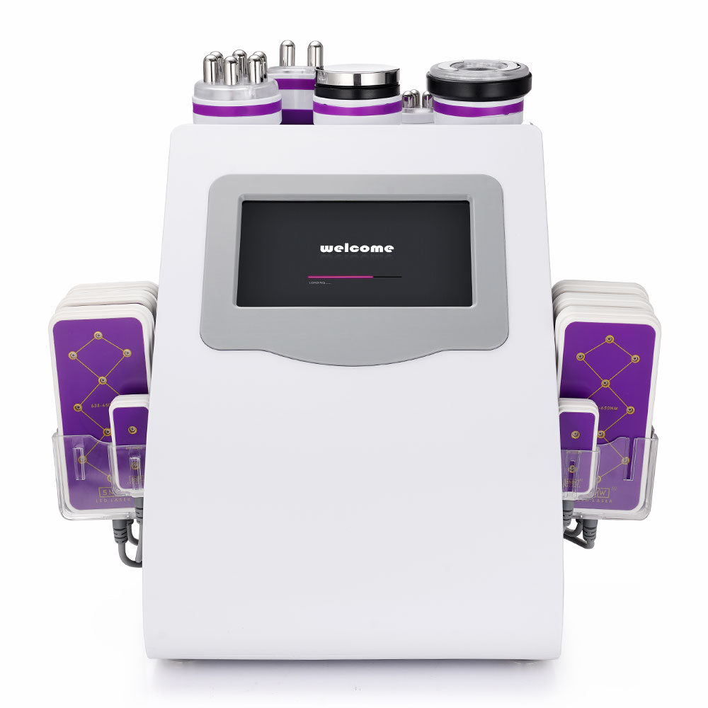 6 In1 Unosietion Cavitation 40Khz Radio Frequency Vacuum Slimming Touch Machine