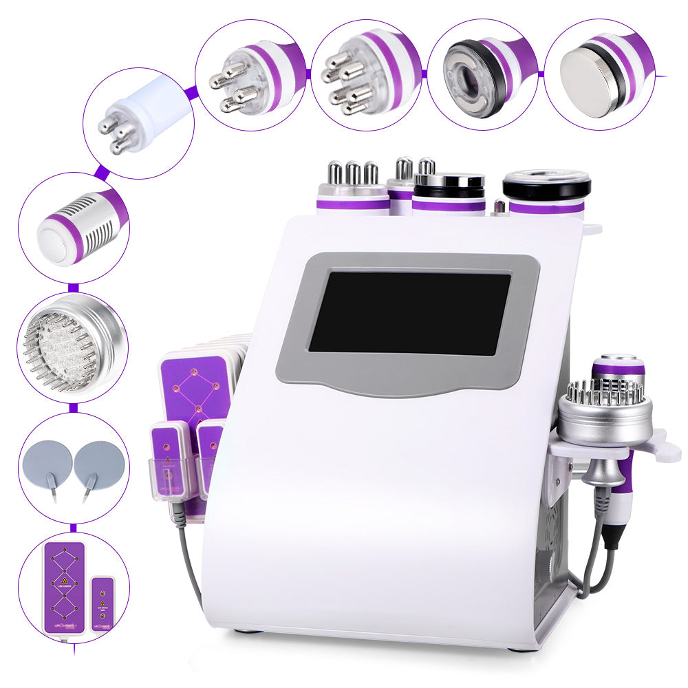 10 In 1 Multifunction Ultrasonic Cavitation RF Vacuum Body Slimming Machine