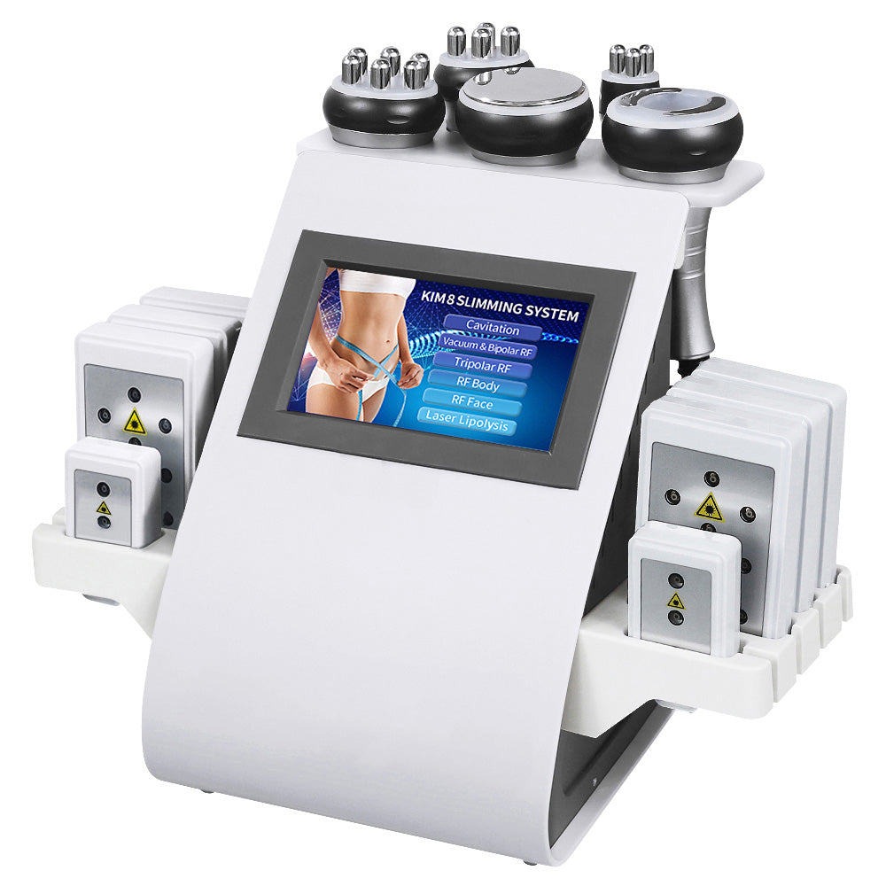 6 In 1 Laser Lipo Cavitation Weight Loss Vacuum Radio Frequency RF 40KHz Cavi