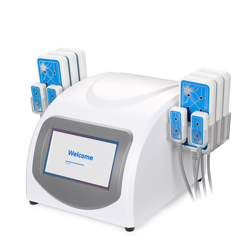 Professional 635nm-650nm Anti-cellulite LED Laser 10 Pads Anti Cellulite Machine