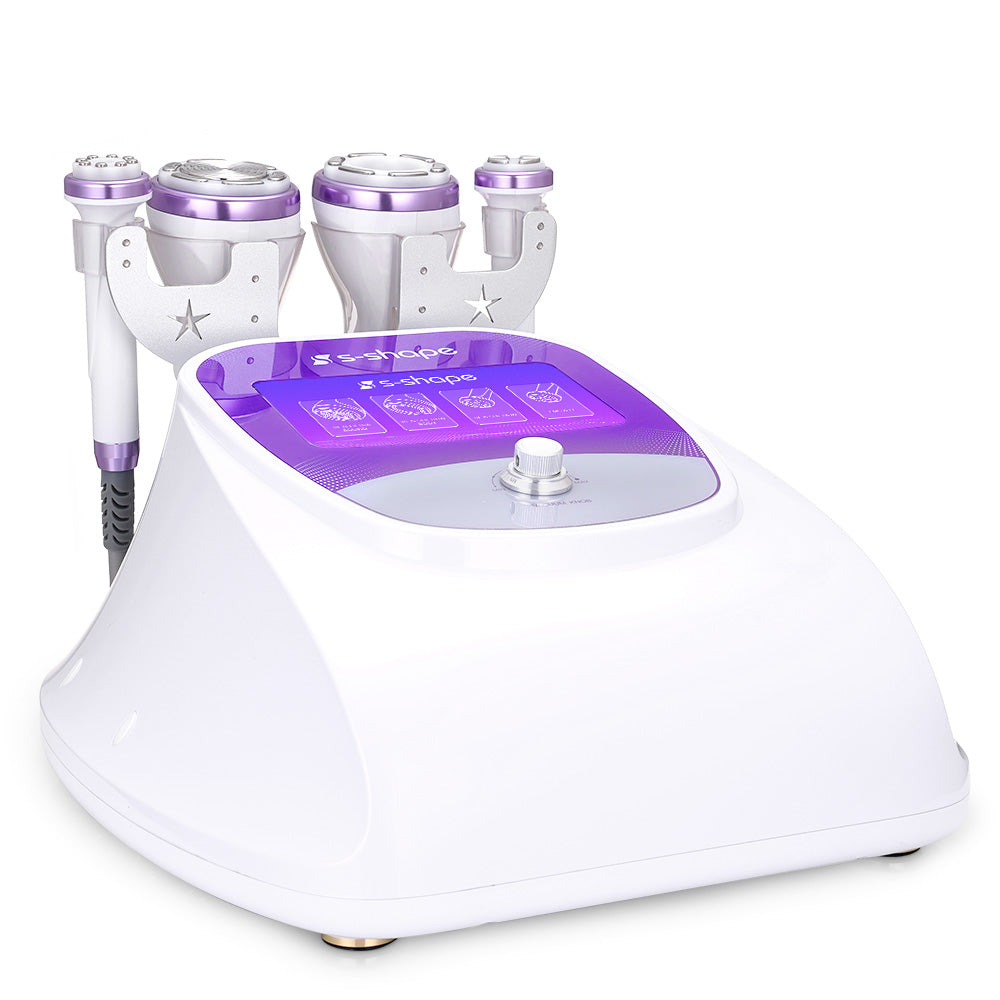S Shape 30K Cavitation 2.5 Machine With Radio Frequency For Body Slimming and Skin Tightening