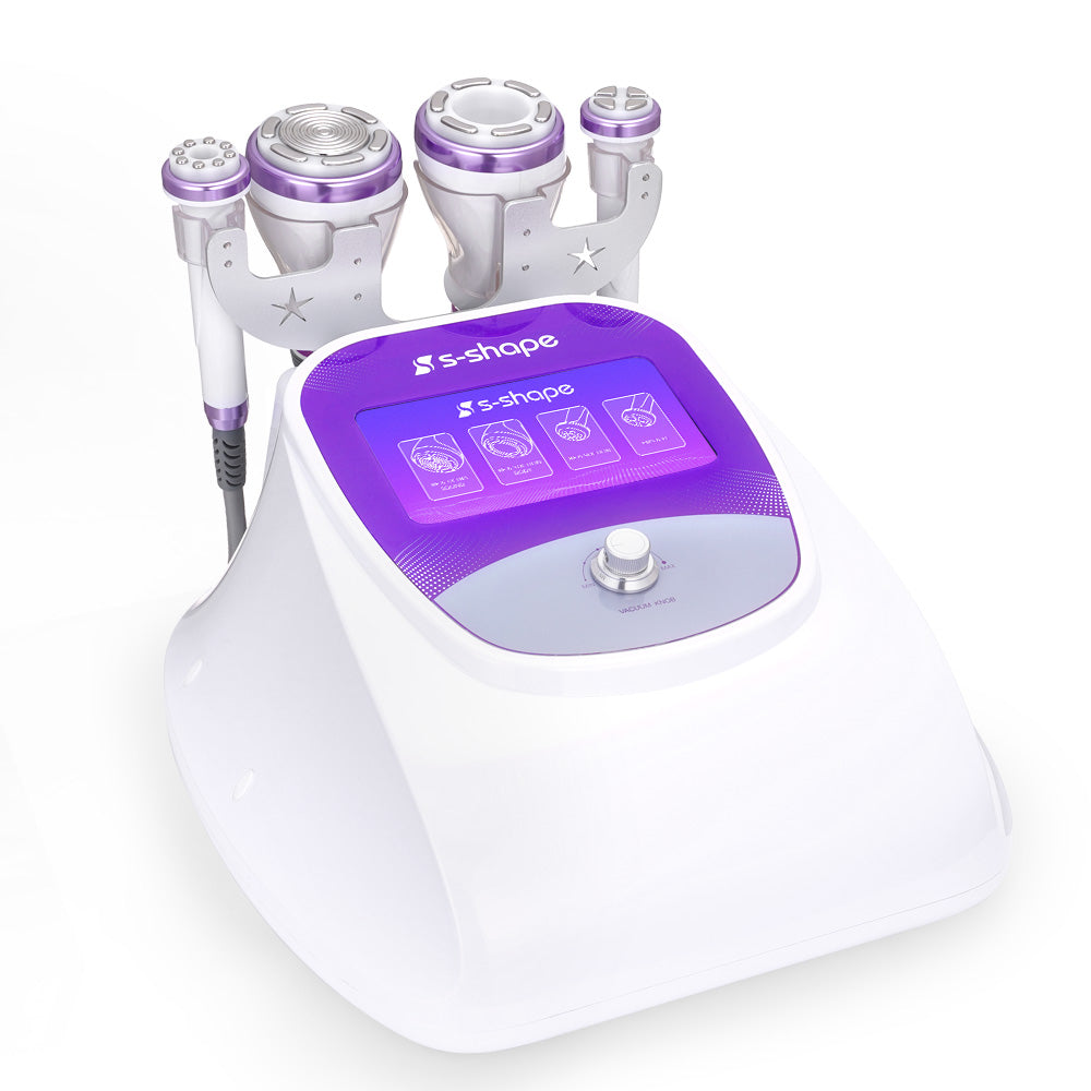 S Shape 30K Cavitation 2.5 Machine With Radio Frequency For Body Slimming and Skin Tightening