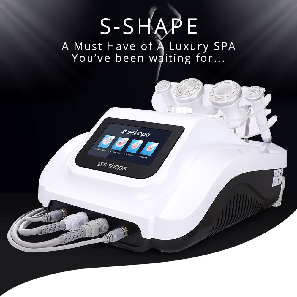 30K Ultrasonic Cavitation S-shape Body Face Machine