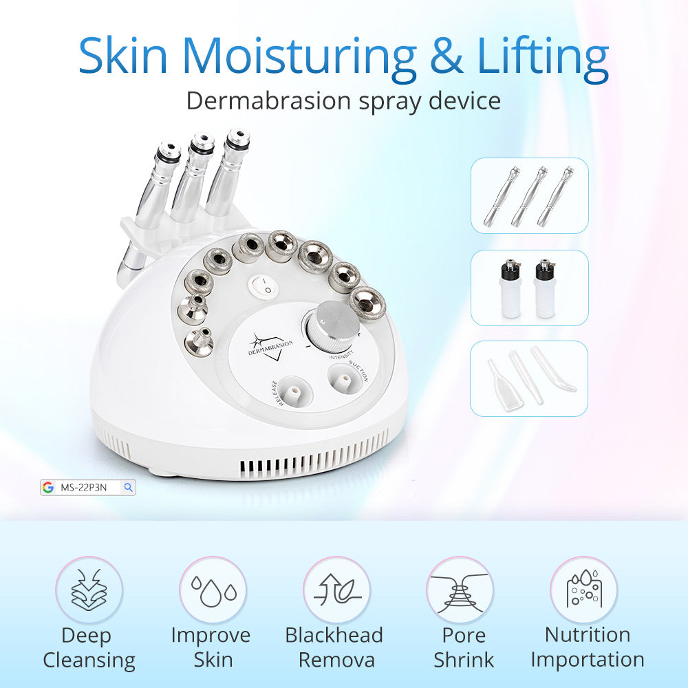Facial Diamond Microdermabrasion Skin Firming Laser Eye Massage Beauty Equipment