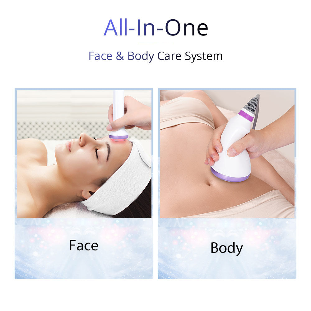 S Shape 30K Cavitation 2.5 Machine With Radio Frequency For Body Slimming and Skin Tightening