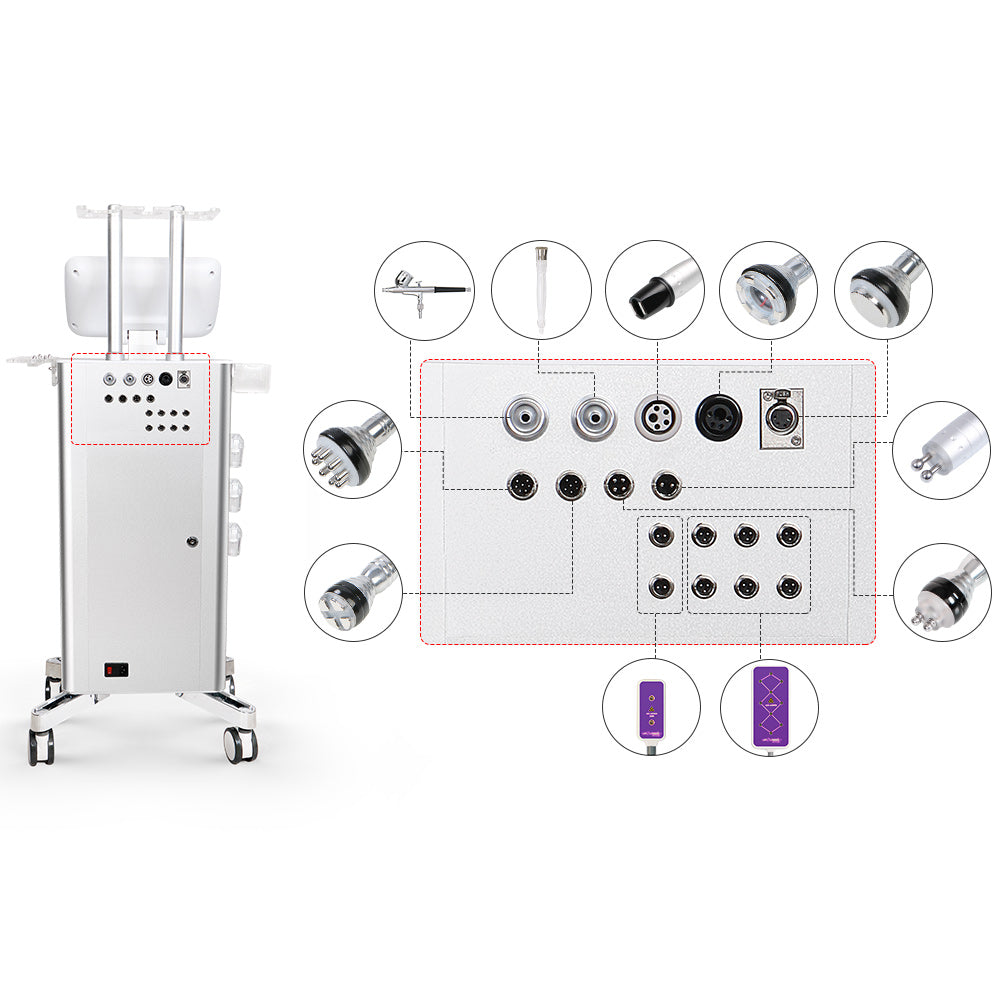 Professional Cavitation Machine Vacuum Radio Frequency Diamond Dermabrasion BIO Weight Loss Slimming Machine