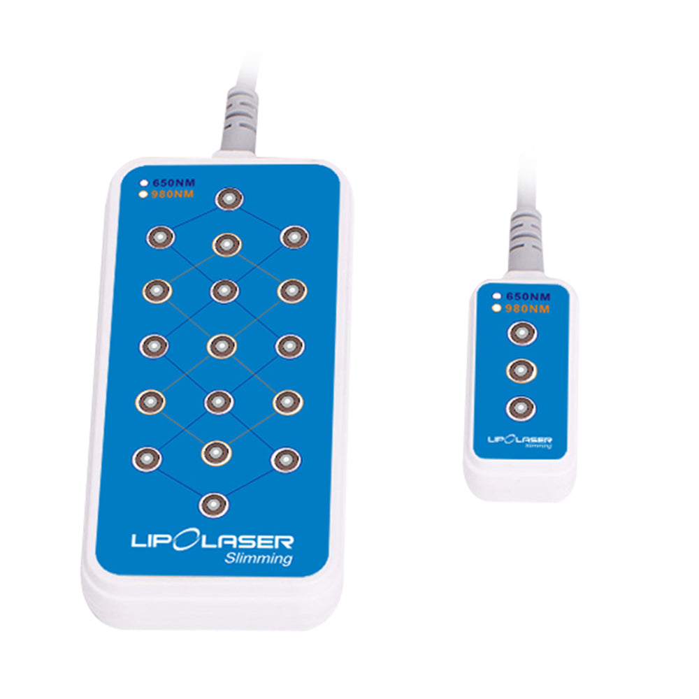Dual Wavelength 650nm & 980nm Diode  Lipo Lase Slimming Machine 6big 2small Pad