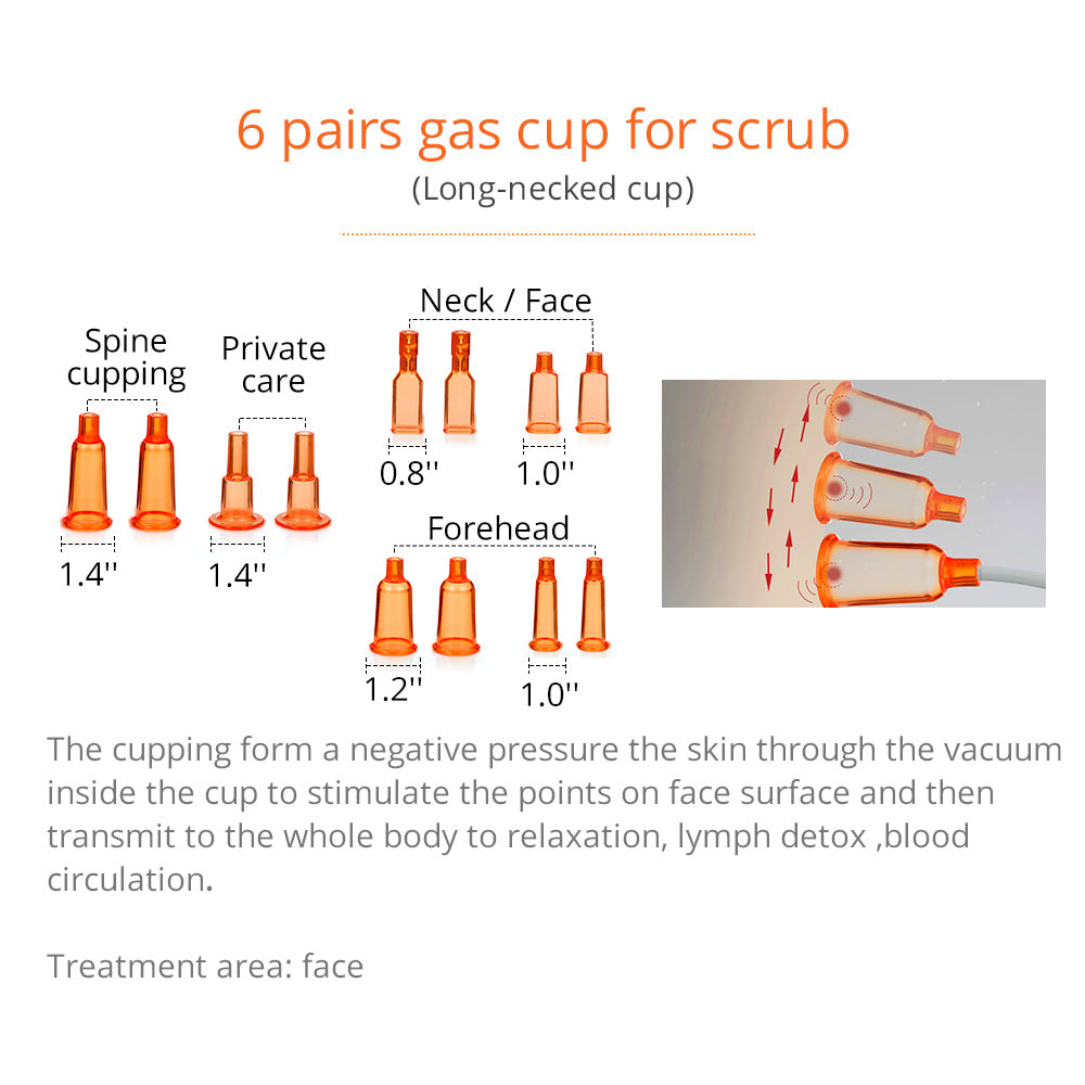 150ML XL Cups Body Massage Vacuum Therapy Butt Cupping Machine Breast Enlargement Machine