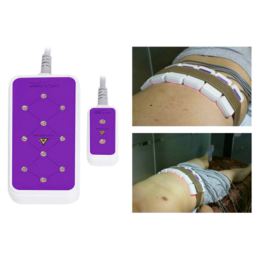 New 650NM LED Laser 5MW LED Laser Slimming Machine 4big 2 Small Pads 320MW