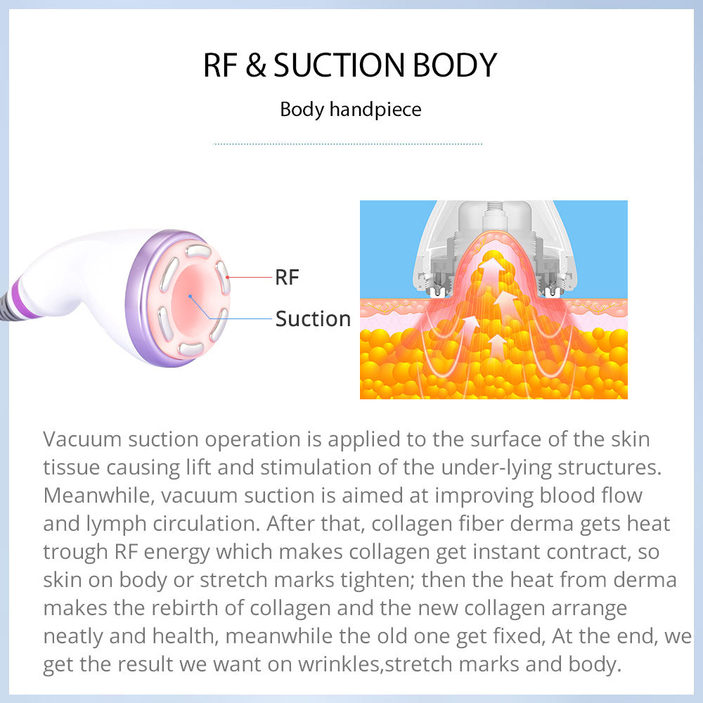 S Shape 30K Cavitation 2.5 Machine With Radio Frequency For Body Slimming and Skin Tightening