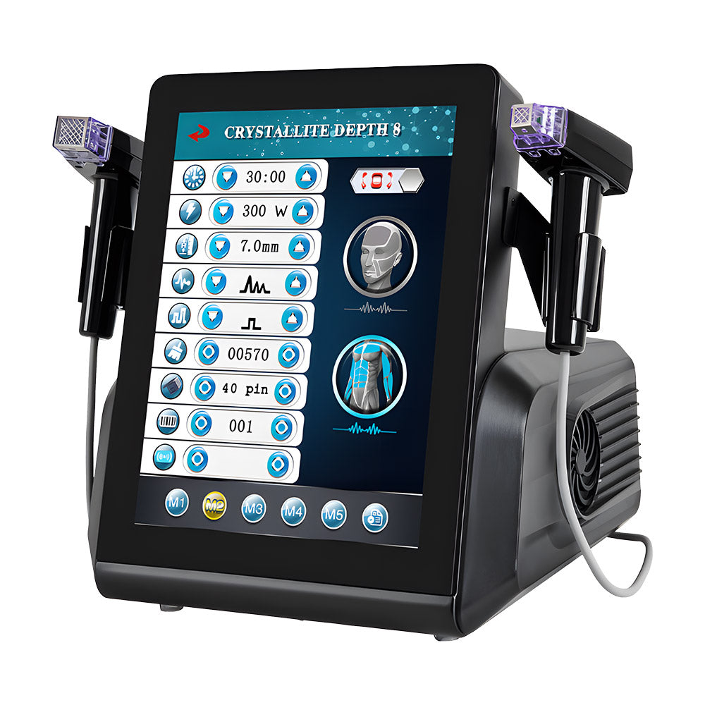 Gold Fractional Radio Frequenc Microcrystalline Anti-aging Microneedles Machine