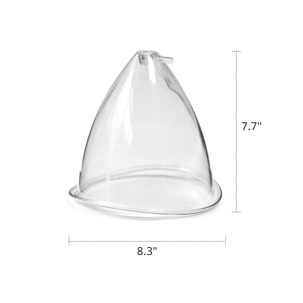 XXL 180ML Cups Orange/ Pink/Purple/Transparent for Cupping Therapy Butt Lifting