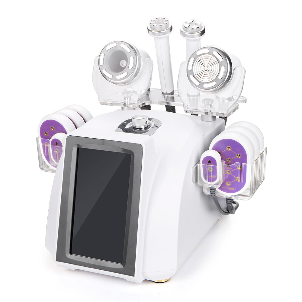 30K Cavitation+Radio Frequency+ EMS Electroporation+Vacuum+Lipo Laser Slimming Face&Body Care Beauty Machine