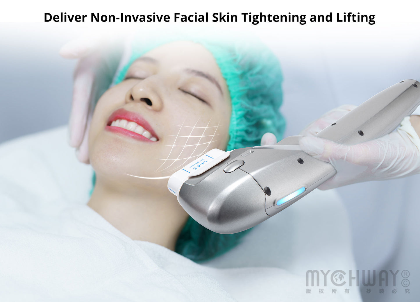 7D High Intensity Focused Ultrasound Face Lifting Skin Rejuvenation Hifu Machine