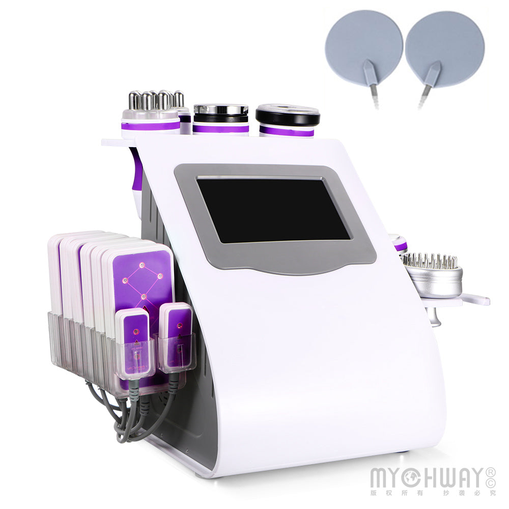 10 In 1 Multifunction Ultrasonic Cavitation RF Vacuum Body Slimming Machine