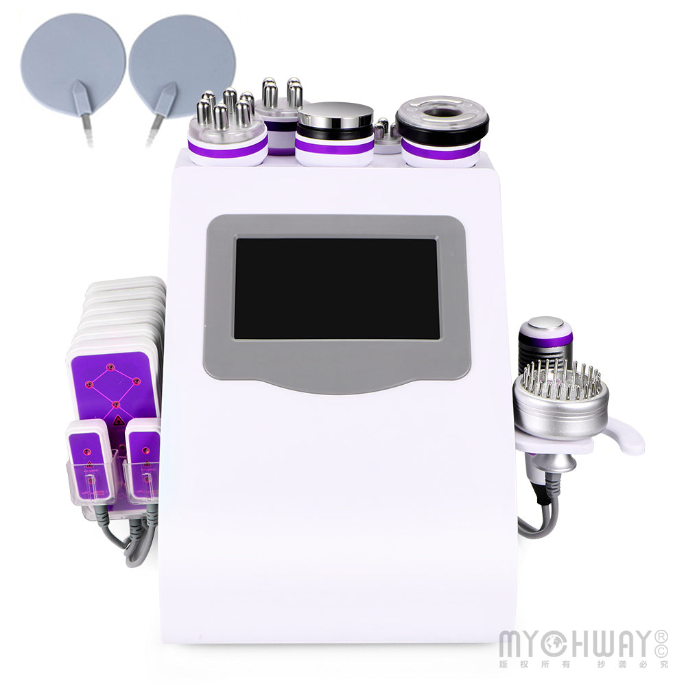 10 In 1 Multifunction Ultrasonic Cavitation RF Vacuum Body Slimming Machine