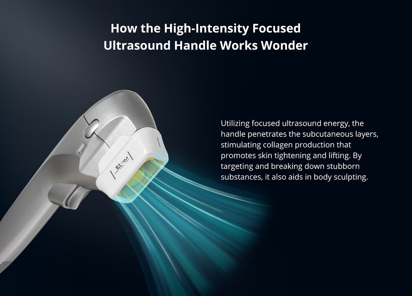 7D High Intensity Focused Ultrasound Face Lifting Skin Rejuvenation Hifu Machine