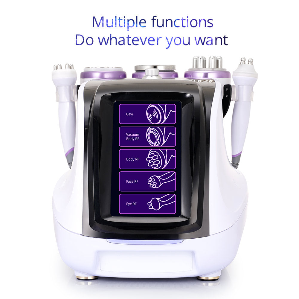 5 In 1 Ultrasonic Cavitation 40K Radio Frequency Radio Frequency Anti Cellulite Body Contouring Device