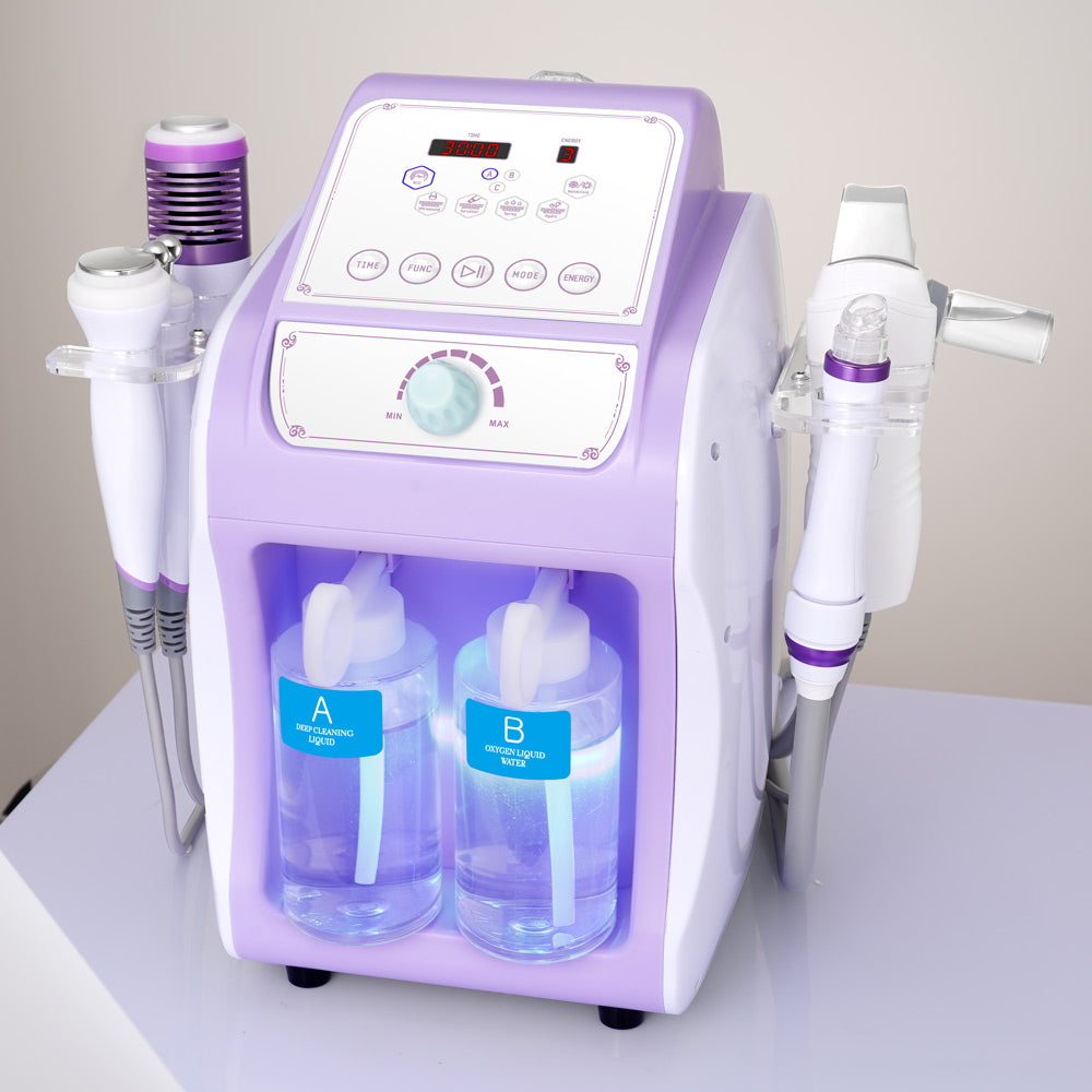 6IN1 Hydro dermabrasion Cleaning Skin Body Sculpting Machine With Home and Beauty Salons Use