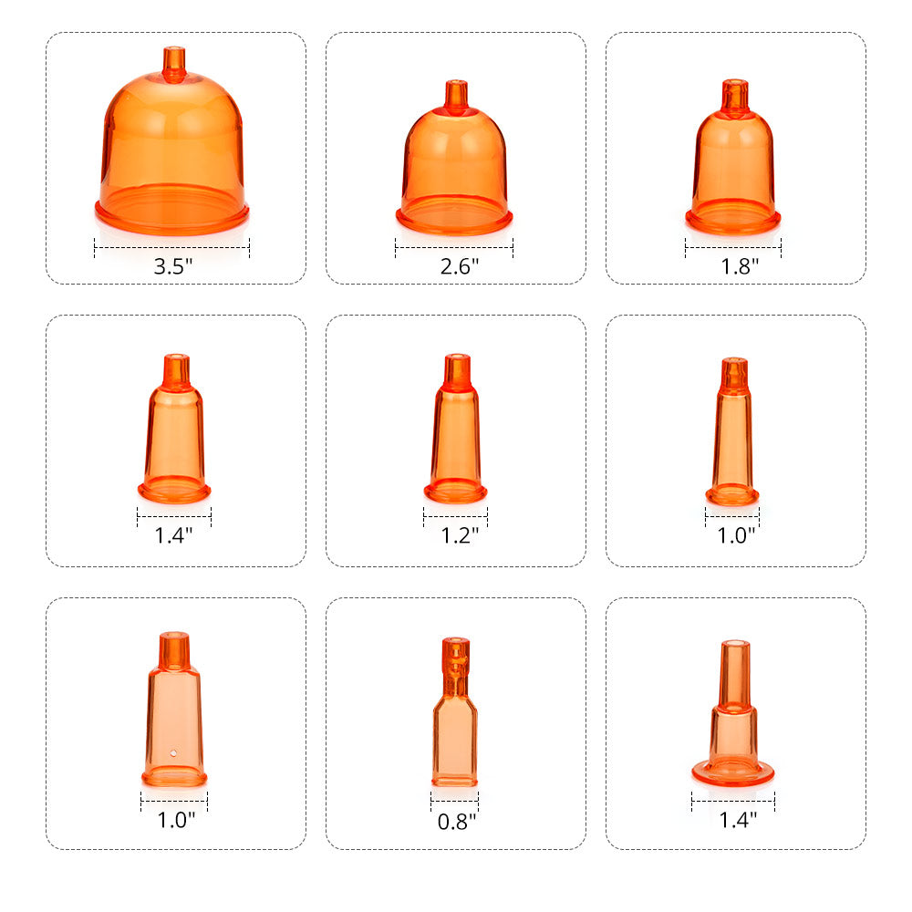 150ML XL Cups Body Massage Vacuum Therapy Butt Cupping Machine Breast Enlargement Machine