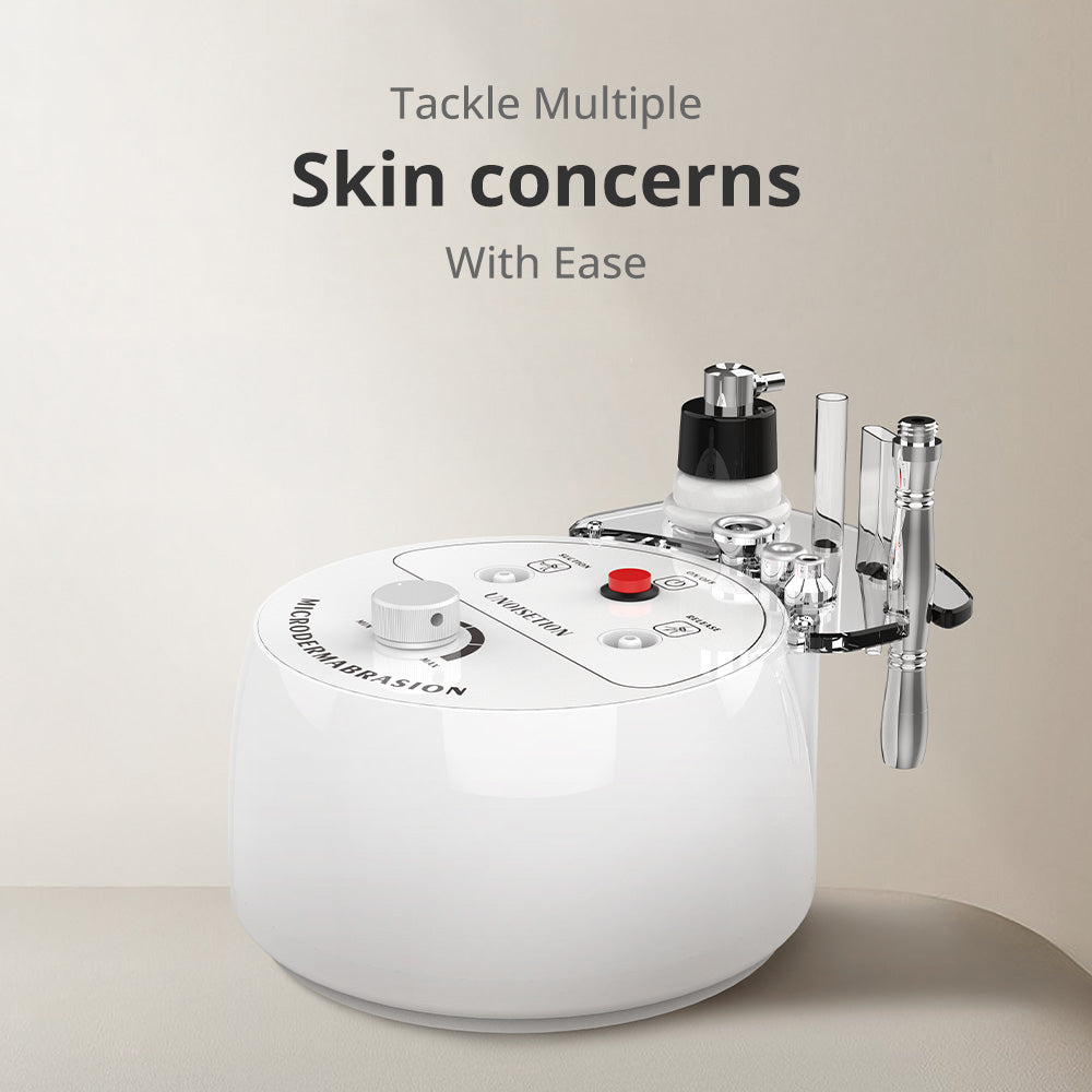 3 In 1 Diamond Microdermabrasion Machine For Exfoliation, Cleansing, Hydration