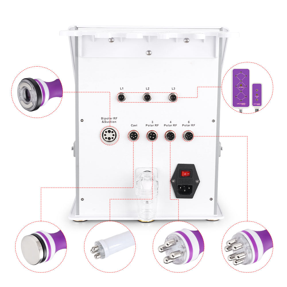 6 in 1 Ultrasonic Cavitation Machine for Body Sculpting