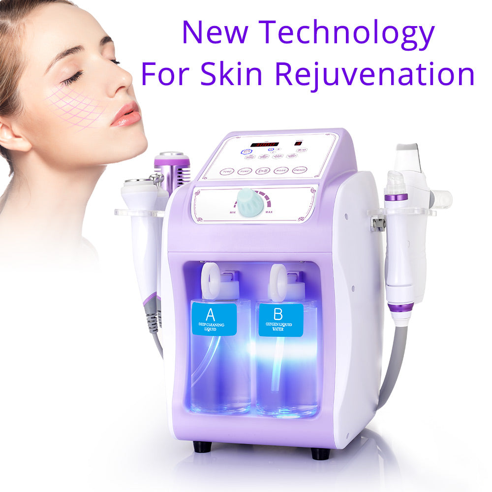 6IN1 Hydro dermabrasion Cleaning Skin Body Sculpting Machine With Home and Beauty Salons Use