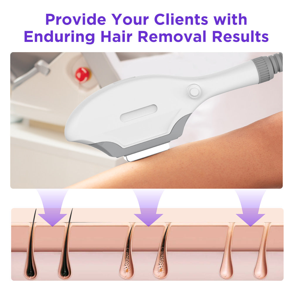 IPL Hair Removal Machine Painless Lasting Hair Removal Desk-Type For BeautySalon