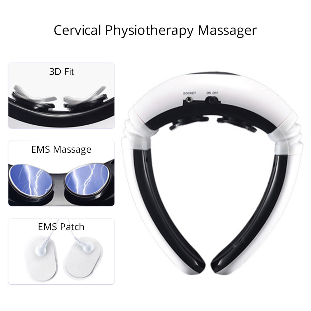 Pro Electric Cervical Neck Massager Body Shoulder Relax Massage Reliev Suerbeaty