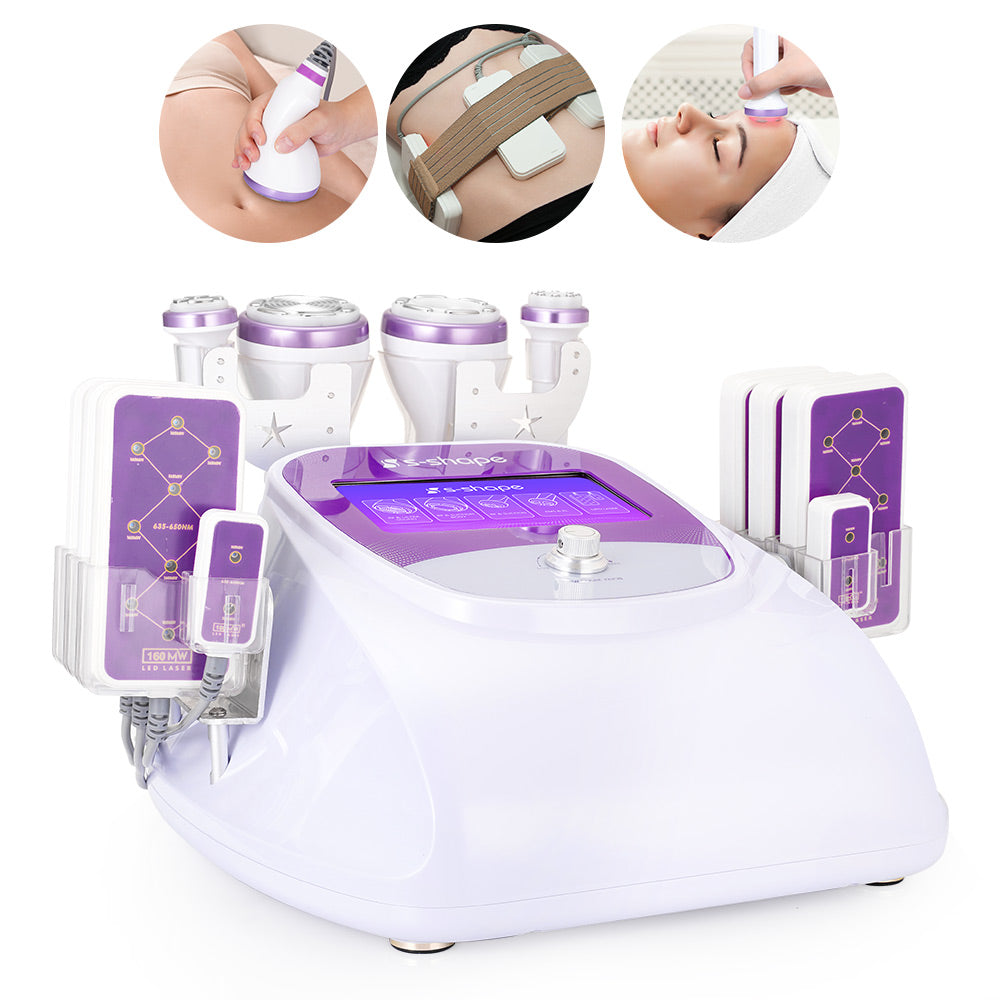 New 30K Cavitation S Shape Machine with 160MW Lipo Laser
