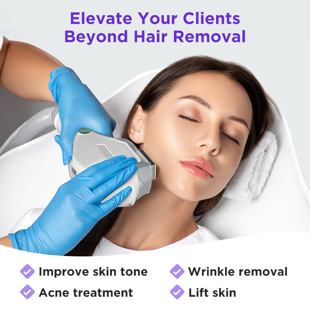IPL Hair Removal Machine Painless Lasting Hair Removal Desk-Type For BeautySalon