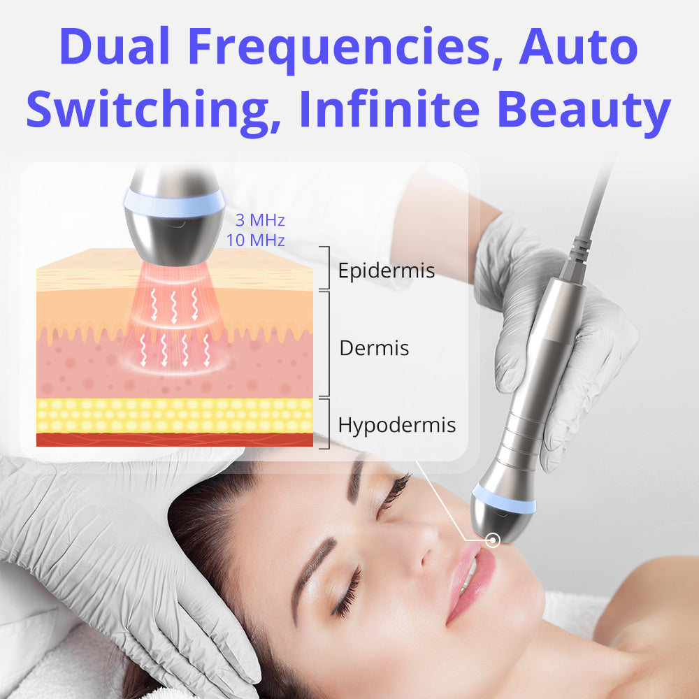 Anti-Aging Facial Body Sculpting Machine Layered Anti-Aging Dual Auto Frequency