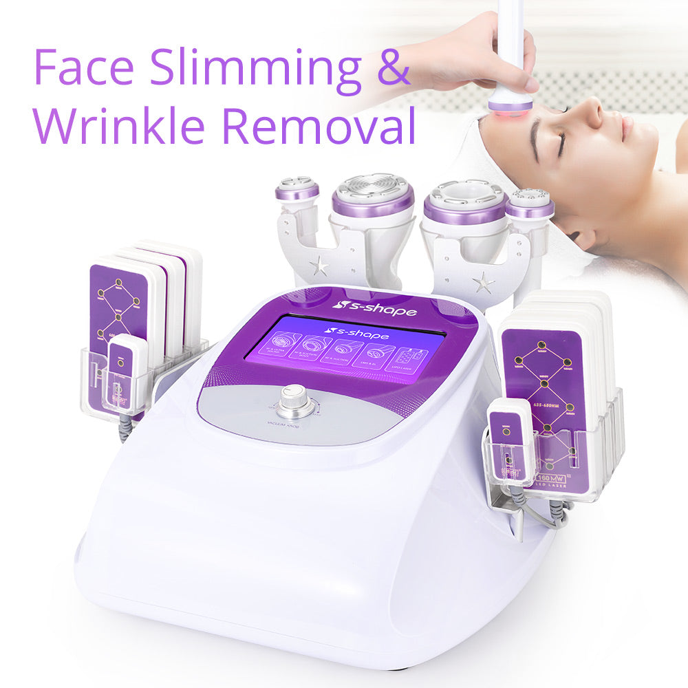 New 30K Cavitation S Shape Machine with 160MW Lipo Laser