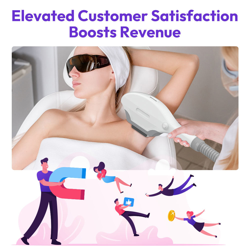 IPL Hair Removal Machine Nearly Painless Long-Lasting Hair Removal For Pro Use