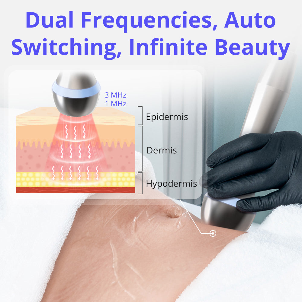 Anti-Aging Facial Body Sculpting Machine Layered Anti-Aging Dual Auto Frequency