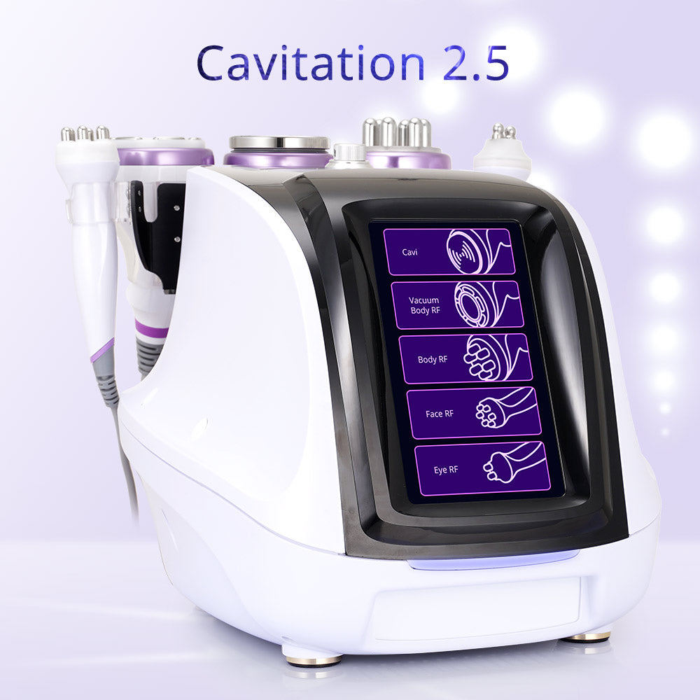 5 In 1 Ultrasonic Cavitation 40K Radio Frequency Radio Frequency Anti Cellulite Body Contouring Device