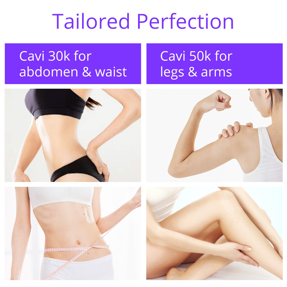 Aristorm S Shape Machine Dual Cavitation 30K&50K Body Shaping Home Spa Use