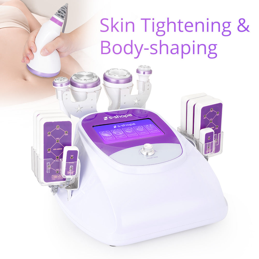 New 30K Cavitation S Shape Machine with 160MW Lipo Laser