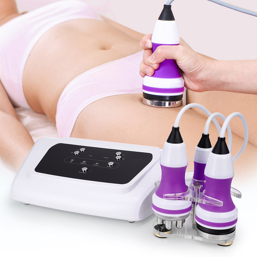 Newest Powerful 3 In1 40K Cavitation Ultrasonic Slimming Radio Frequency Skin Lift Sextupole Fat Loss Device Spa