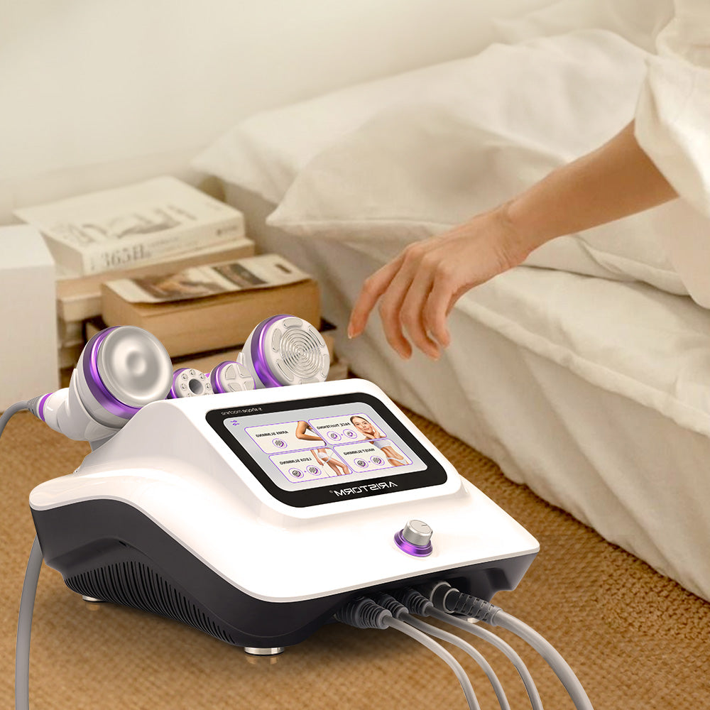 Aristorm S-SHAPE 30K Cavitación Machine, Body Massage Machine Body Massage Facial Skin Care for Beauty Salon Spa for Anti Cellulite Skin Tightening Wrinkle Removal