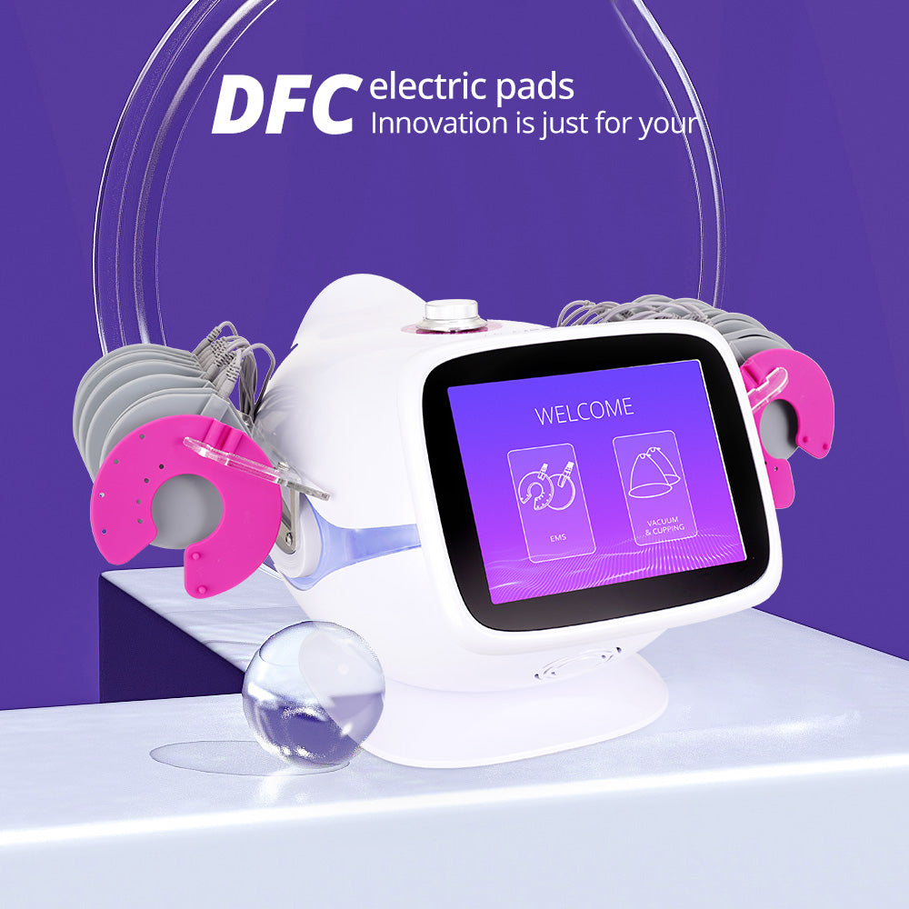 Vacuum Cupping Noninvasive Butt Lifting EMS Pads Machine