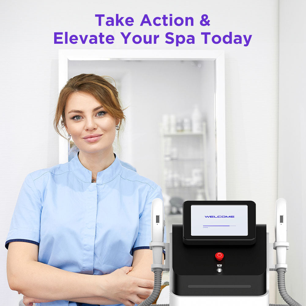 IPL Hair Removal Machine Painless Lasting Hair Removal Desk-Type For BeautySalon