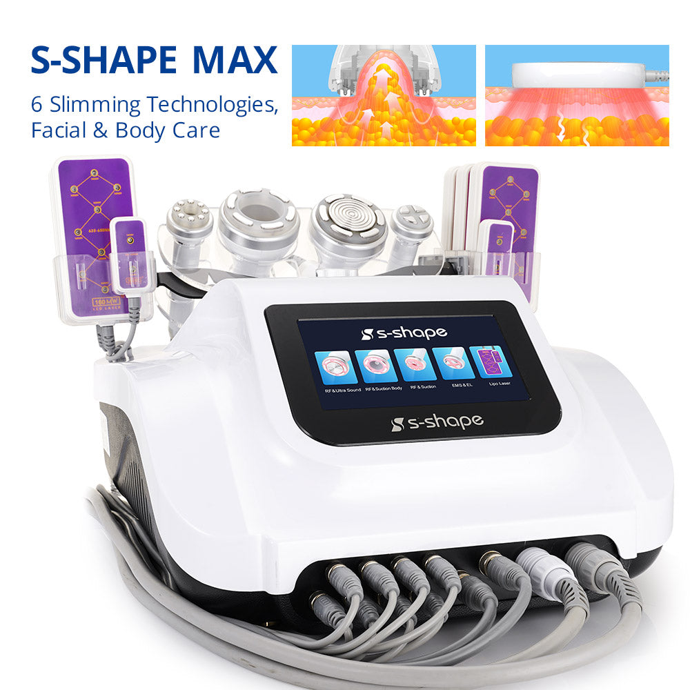 30k Cavitation Fat Removal Machine with 160mw Lipo Laser