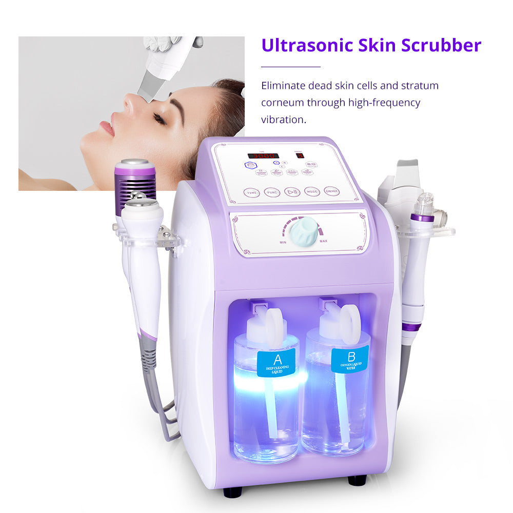 6IN1 Hydro dermabrasion Cleaning Skin Body Sculpting Machine With Home and Beauty Salons Use