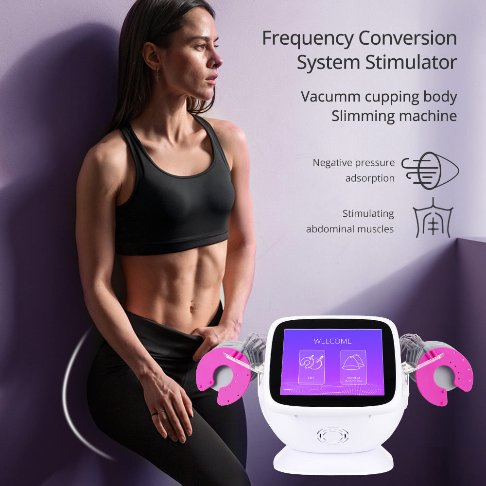 Vacuum Cupping Noninvasive Butt Lifting EMS Pads Machine