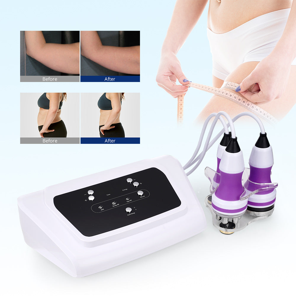 Newest Powerful 3 In1 40K Cavitation Ultrasonic Slimming Radio Frequency Skin Lift Sextupole Fat Loss Device Spa