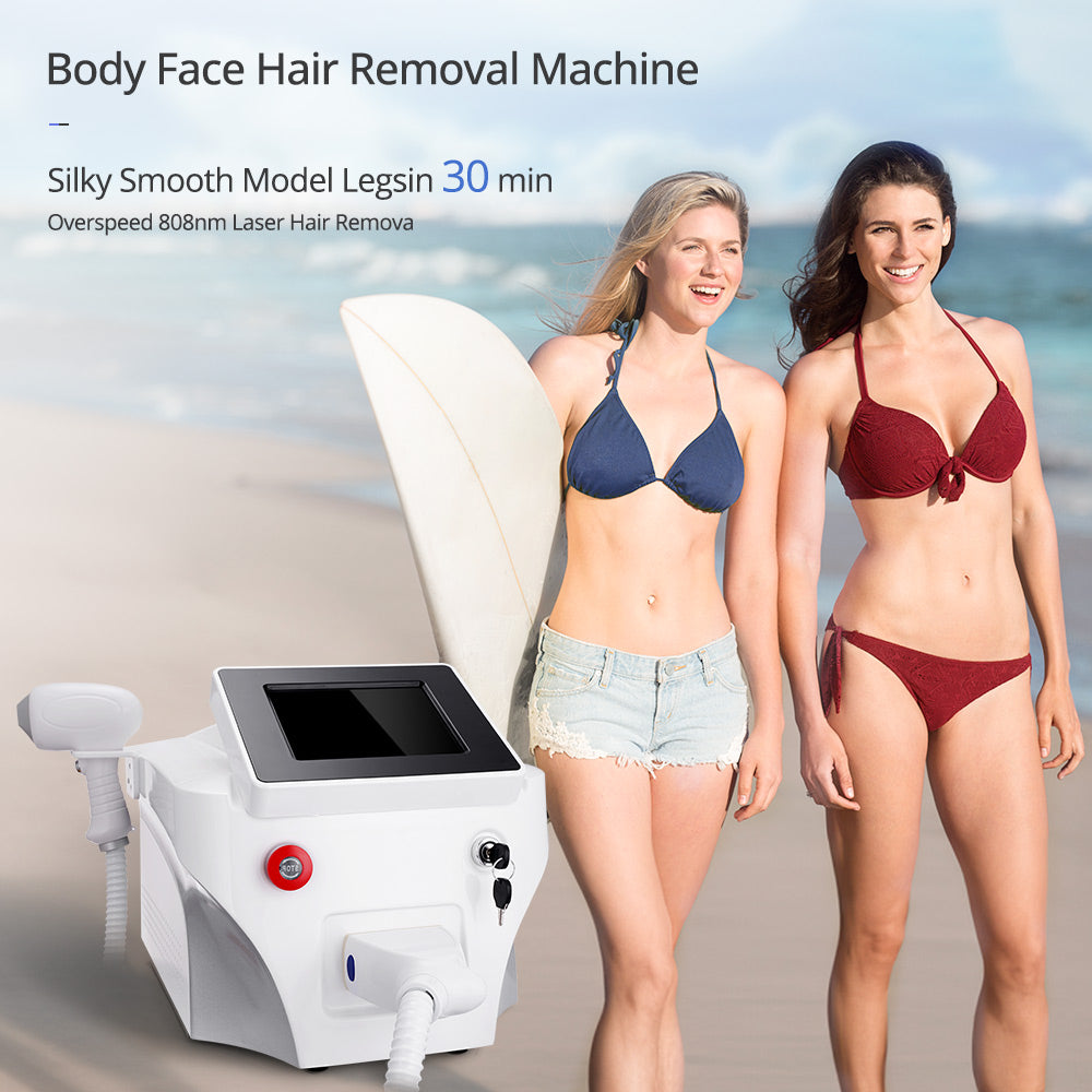 3 In 1 Diode Laser 755nm/808nm/1064nm Permanent Body Hair Removal Beauty Machine