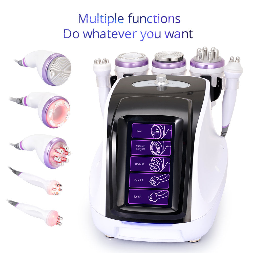 5 In 1 Ultrasonic Cavitation 40K Radio Frequency Radio Frequency Anti Cellulite Body Contouring Device